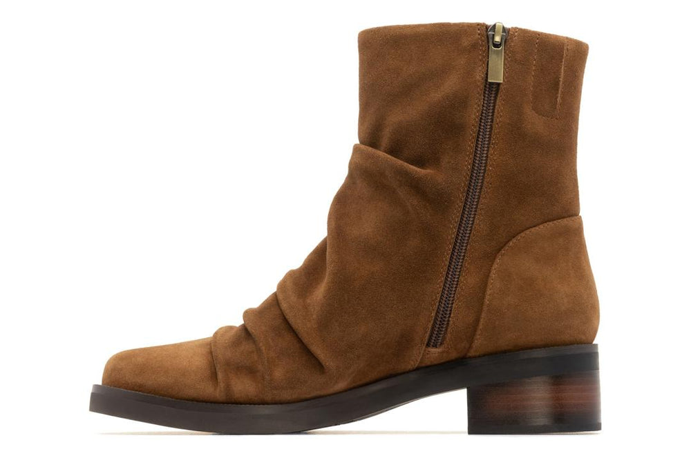 Traverse Scrunch Light Tan | Women ABEO Footwear Boots