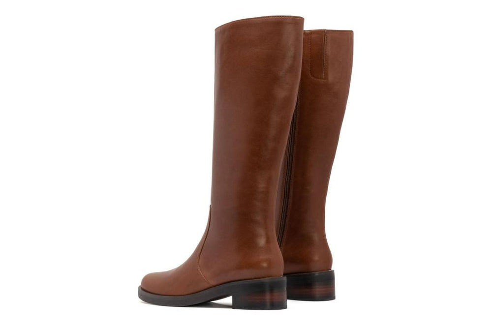Traverse Tall Dark Tan | Women ABEO Footwear Boots