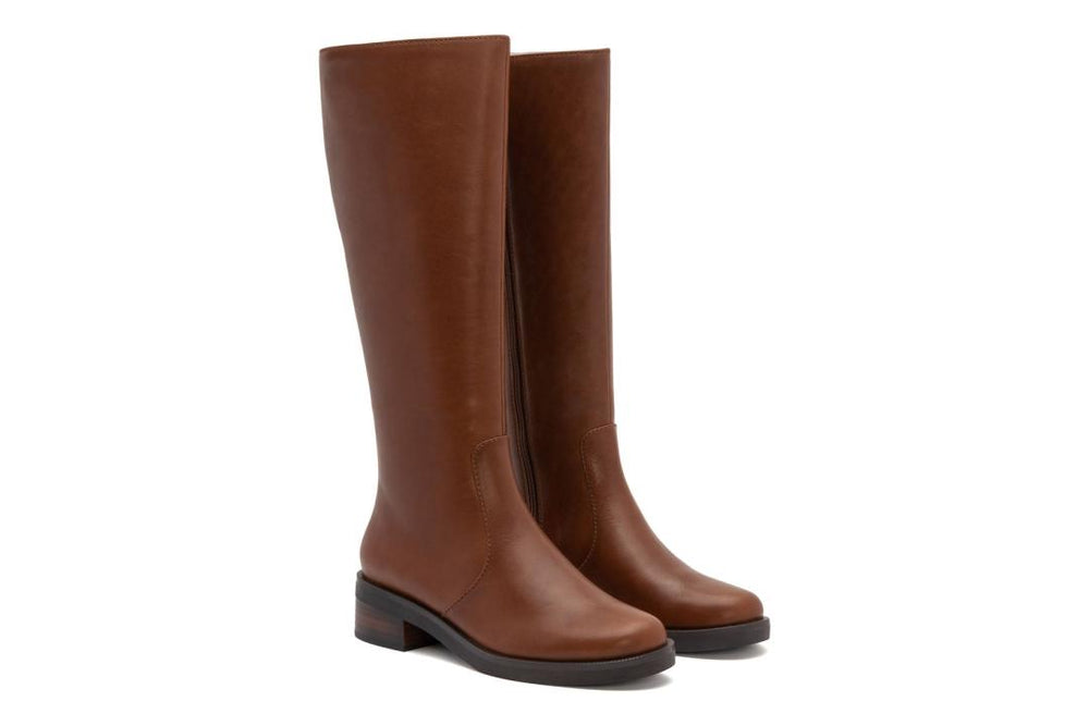 Traverse Tall Dark Tan | Women ABEO Footwear Boots