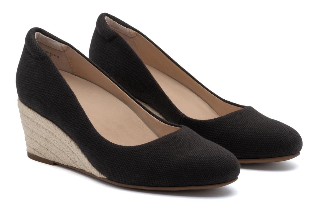 Veranda Espadrille Black | Women ABEO Footwear Dress