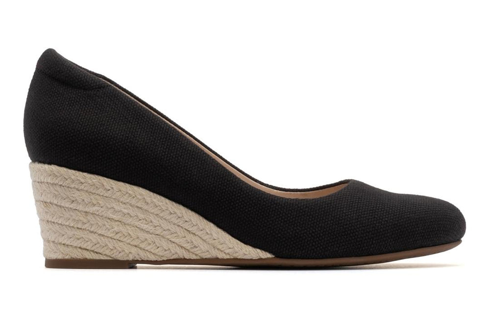 Veranda Espadrille Black | Women ABEO Footwear Dress