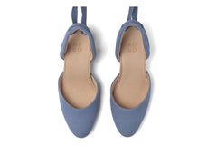 Veranda Espadrille Lace Denim Canvas | Women ABEO Footwear Dress