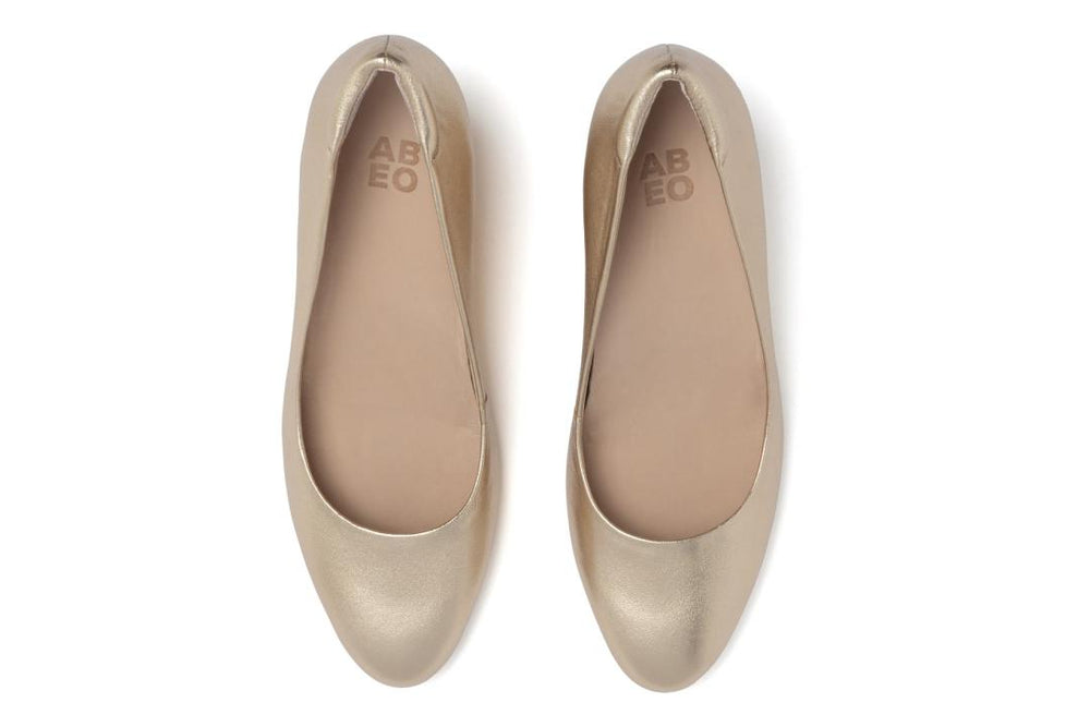 Veranda Espadrille Light Gold | Women ABEO Footwear Dress