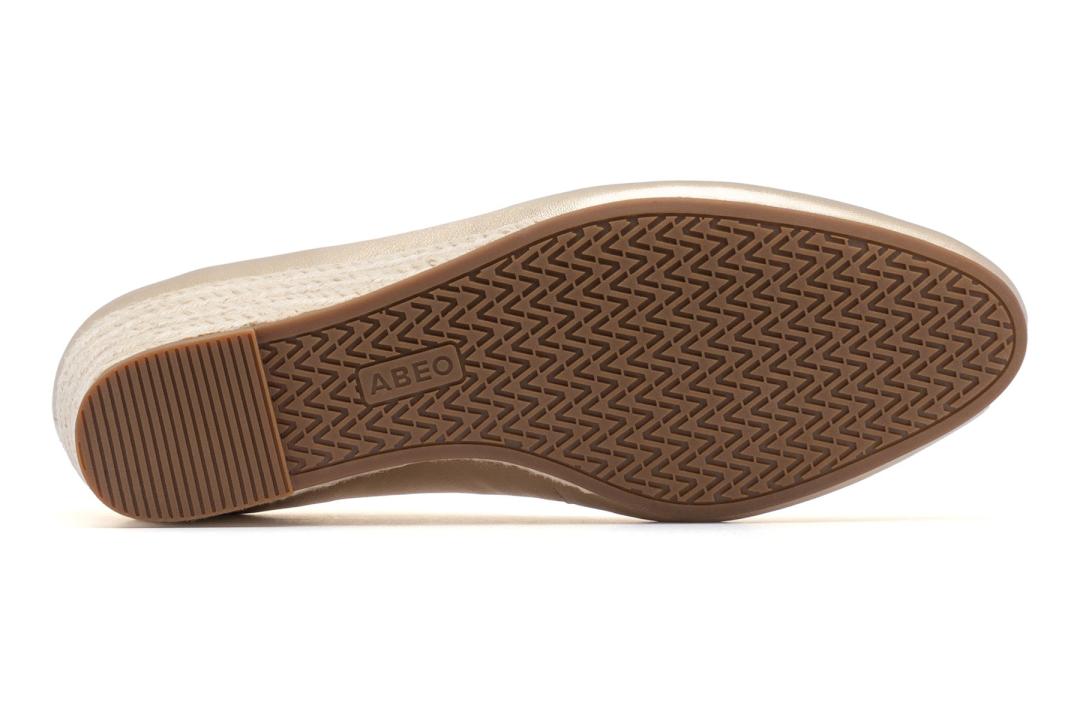 Veranda Espadrille Light Gold | Women ABEO Footwear Dress