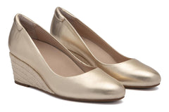 Veranda Espadrille Light Gold | Women ABEO Footwear Dress