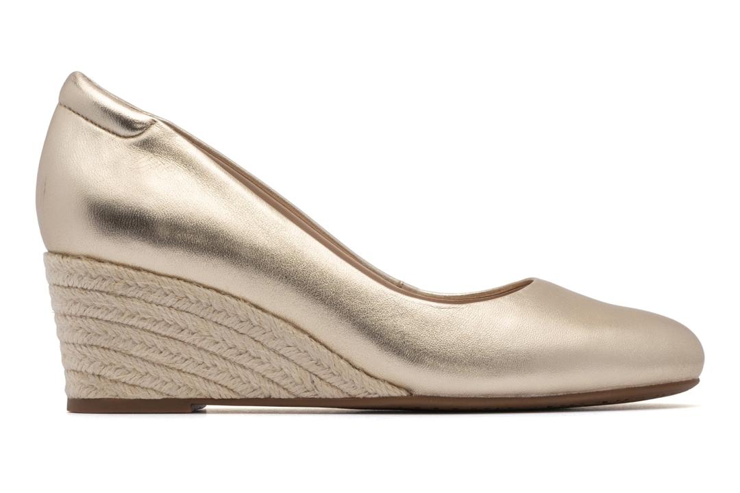 Veranda Espadrille Light Gold | Women ABEO Footwear Dress