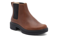 Vista Chelsea Dark Tan | Women ABEO Footwear Boots