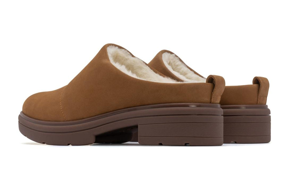 Vista Clog Dark Tan | Women ABEO Footwear Clogs
