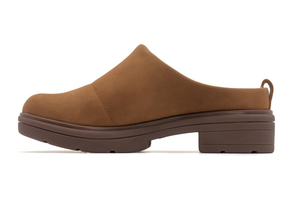 Vista Clog Dark Tan | Women ABEO Footwear Clogs