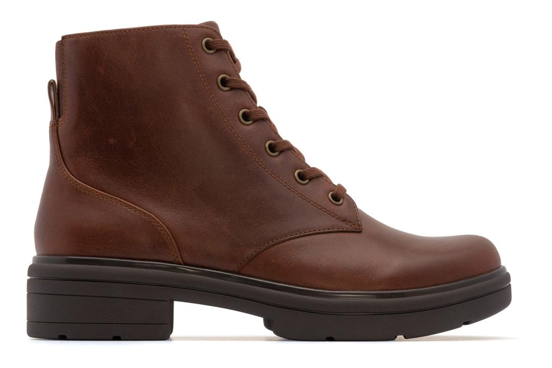 Vista Lace Dark Tan | Women ABEO Footwear Boots