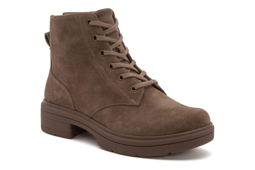 Vista Lace Taupe Suede | Women ABEO Footwear Boots