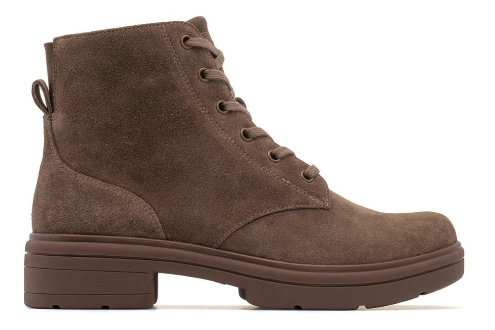Vista Lace Taupe Suede | Women ABEO Footwear Boots