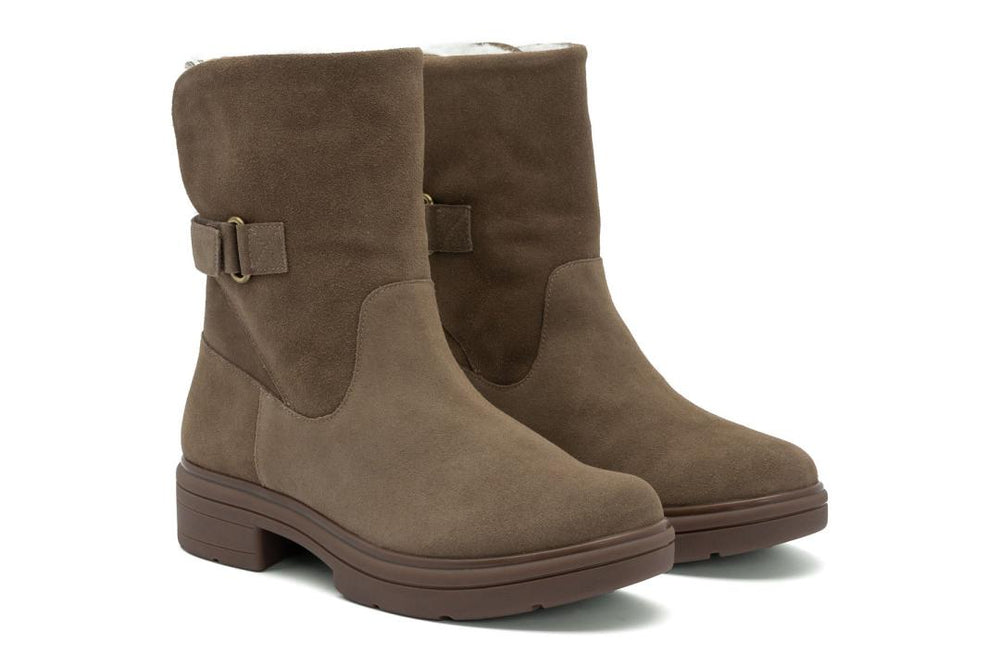 Vista Mid Boot Beige | Women ABEO Footwear Boots