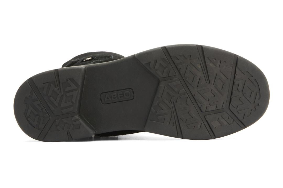 Vista Mid Boot Black Suede | Women ABEO Footwear Boots