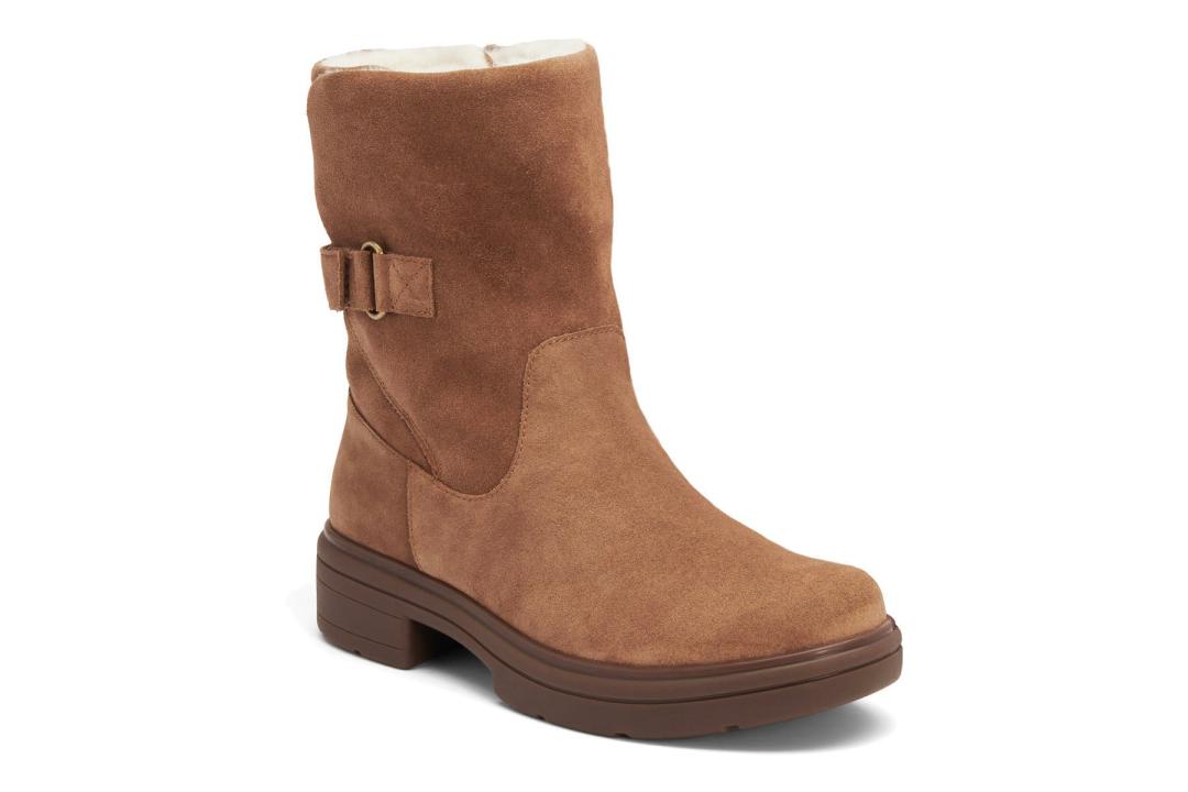 Vista Mid Boot Dark Tan | Women ABEO Footwear Boots