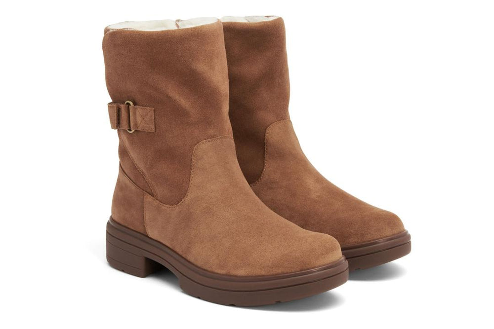 Vista Mid Boot Dark Tan | Women ABEO Footwear Boots